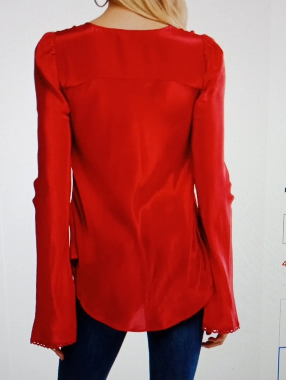 Free People flattering red